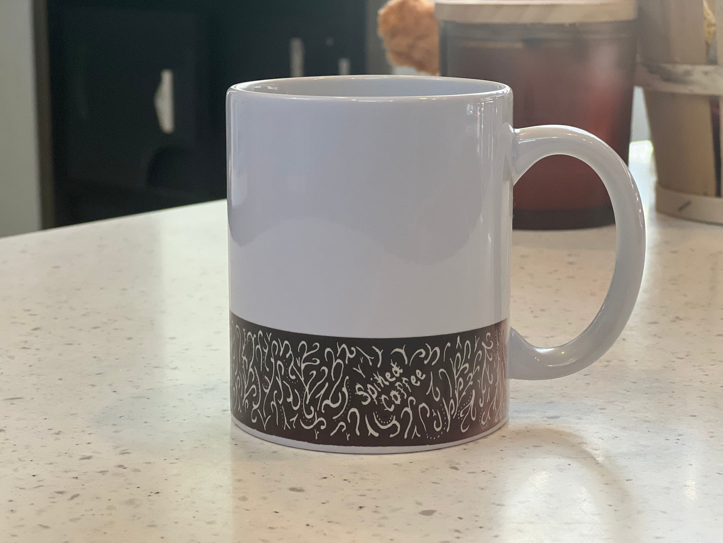 Strong, Stronger, and Spiked Coffee Mugs 12 Oz.