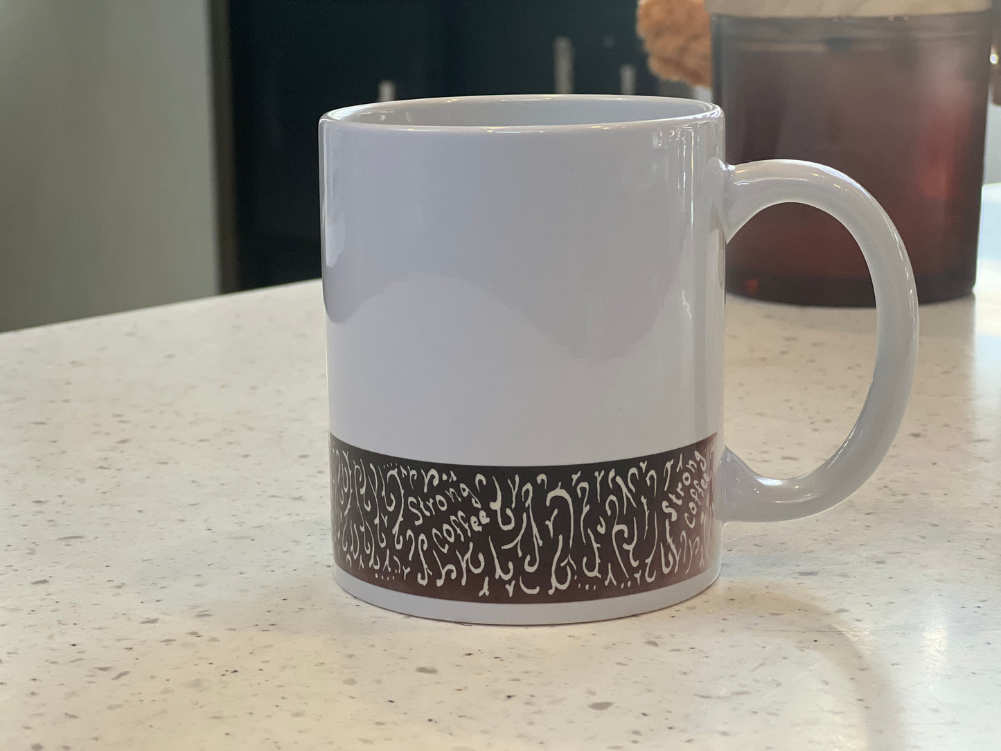 Strong, Stronger, and Spiked Coffee Mugs 12 Oz.